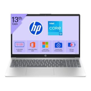 HP 15, 13th Gen Intel Core i3-1315U (12GB DDR4, 512GB SSD)