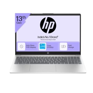 HP 15, 13th Gen Intel Core i3-1315U Laptop (8GB DDR4, 512GB SSD)